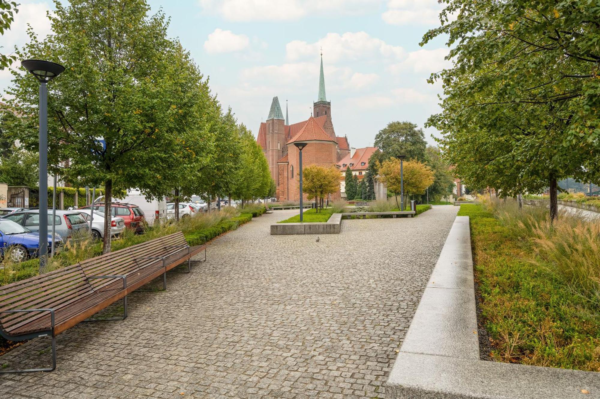 Eleganckie Studia Wyspa Slodowa By Noclegi Renters Wroclaw Exterior photo