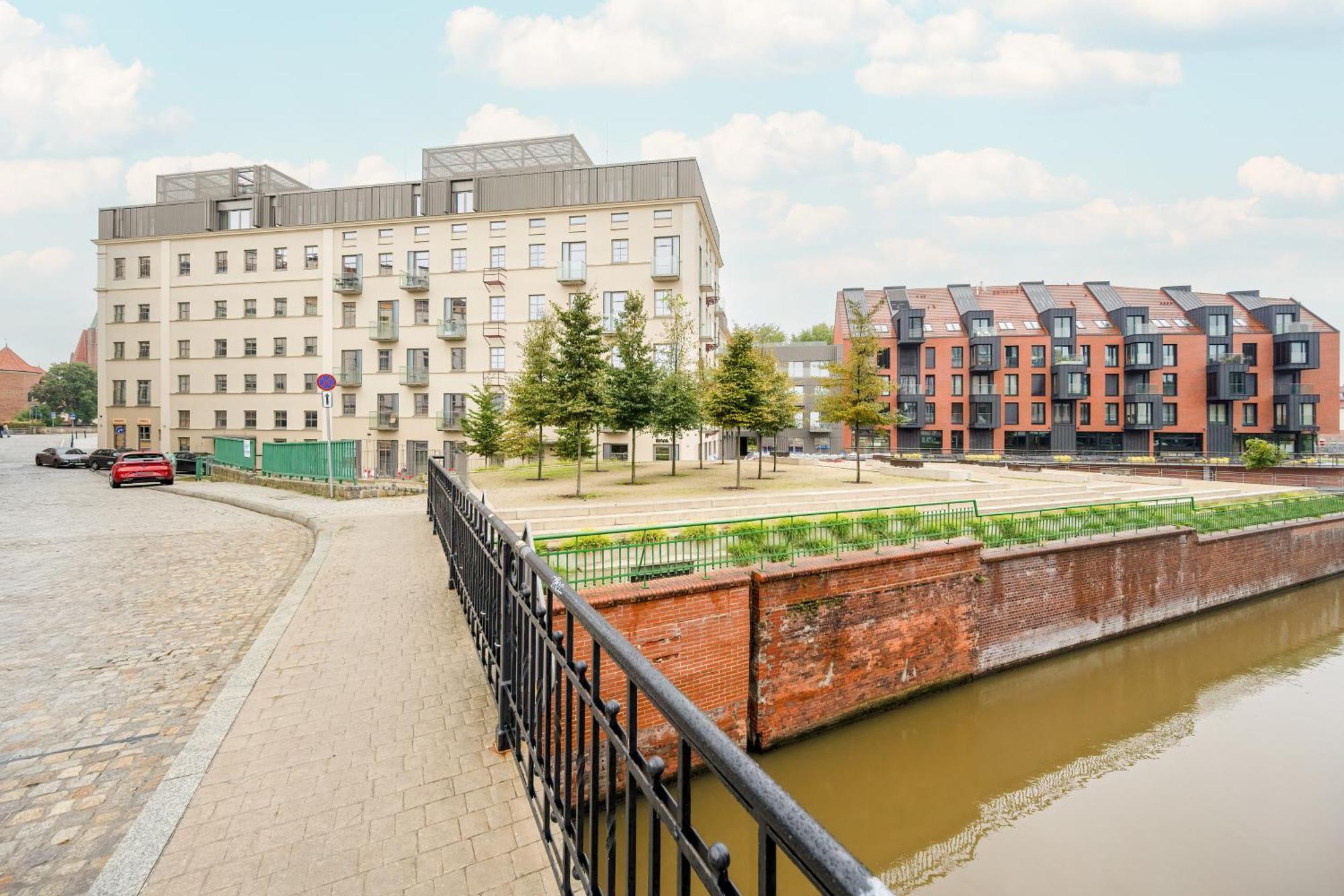 Eleganckie Studia Wyspa Slodowa By Noclegi Renters Wroclaw Exterior photo
